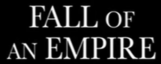 Steven Berkoff - The Fall of an Empire - title