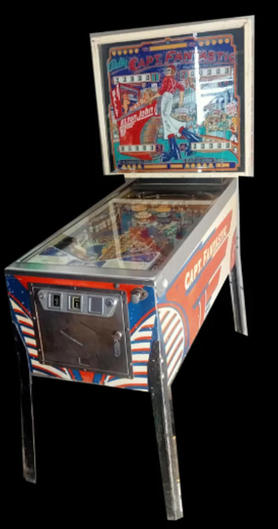 Ken Russell Elton John pinball machine