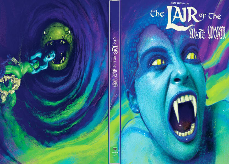 Ken Russell - Lair of the White Worm - Blu ray cover