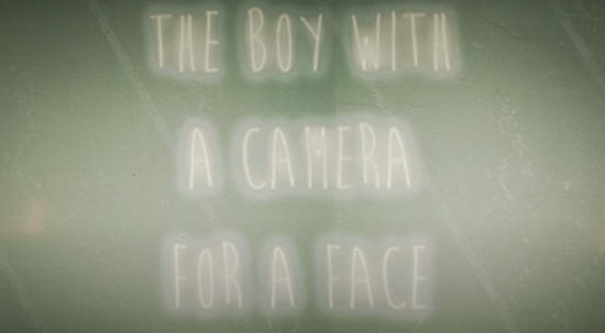 Steven Berkoff - The Boy With a Camera for a Face - title