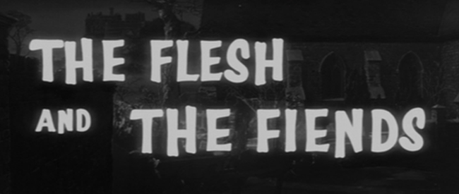 Steven Berkoff The Flesh and the Fiends title