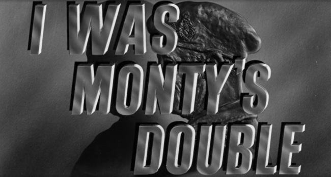 Steven Berkoff - I Was Monty's Double - title