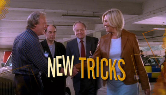 Steven Berkoff - New Tricks - Bank Robbery  - title