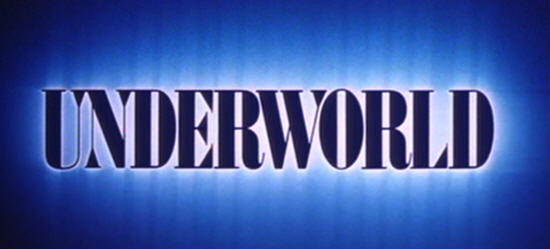 Steven Berkoff - Transmutation - Underworld - title