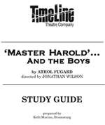Master Harold Studt Guide