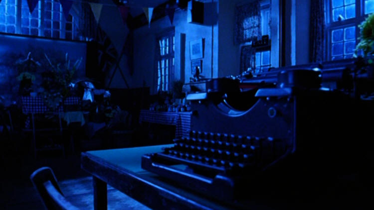 Ken Russell - Agatha Christie Marple - The Moving Finger - typewriter