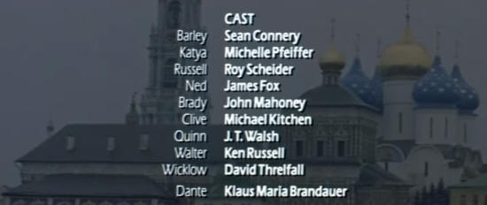 Ken Russell - The Russia House - credit