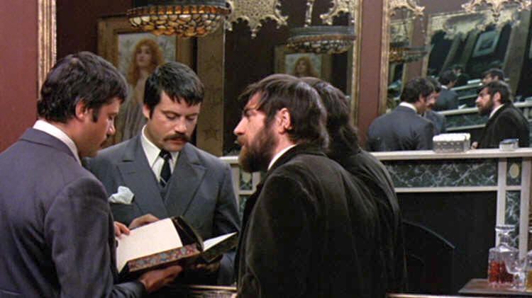 Alan Bates and Oliver Reed in Ken Russell Women in Love